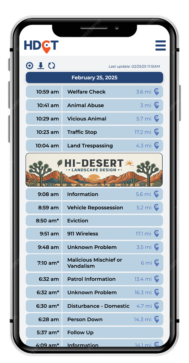 Mobile ad example